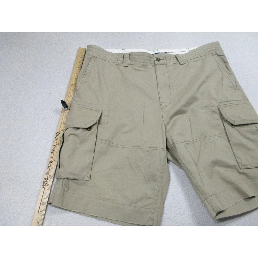 Polo Ralph Lauren Shorts‎ Mens 42 Khaki Classic Polo Chino Cargo Casual Cotton